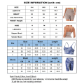 Pikkukuva 2 / 7: Joogaliivit ja shortsit, 2-osainen setti, treenivaatteet, spandex, naisille Black Set Short L