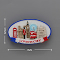 Pikkukuva 1 / 10: Lontoon matkamuisto magneettiset 3D jääkaappimagneetit Brittisotilasbussi London Bridge jääkaappimagneetit Maailman turismimatkamuistolahjat London city 2