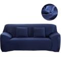 Miniatyrbillede 6 af 11: Enkelt sofabetræk til stue, strækbart materiale, beskyttelse til kæledyr og børn, fuldt indpakket slipcovers sofabetræk colour15 1-seater 90-140cm