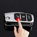 Pikkukuva 2 / 8: Ford Focus 2 MK2 Fiesta Mondeo Galaxy Falcon Territory Ecosport -automallin TPU-taittuva avaimenperäkotelo, laukku, kuori, avaimenperäsuoja Red