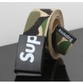 Pikkukuva 3 / 11: Vyö Pojat Tytöt Camouflage Vaatteet Vyö Lapset Lasten Camouflage Sotilas Housut Vyö Green 110cm