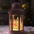 Miniatyrbild 4 av 11: Juldekorationer Juldekorationer lyktor Nordiska snöflingor inomhus scen butik layout semester kreativa ornament Golden lantern