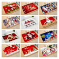 Miniatyrbild 4 av 11: Jultomten Jul Dörrmatta Kuddfodral Juldekorationer för Hemmet 2023 Navidad Ornament Julgransprydnader Nyårspresenter Pillowcase - B032