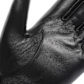 Miniatyrbillede 3 af 5: Vinterlæderhandsker til mænd Udendørs Kørsel Vindtætte Varme Gedeskind Touch Screen Varme Handsker Black M