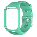 Miniatyrbillede 6 af 11: Til TomTom Multi-Sport /Runner2/3 udskiftnings silikone urrem Orange gray