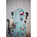 Miniatyrbilde 4 av 5: Pysjamas Jumpsuit for Kvinner (kugurumi) med Lomme Bak (popojama) Popojama Rød Alpakka Magic mint L