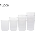 Miniatyrbilde 2 av 5: 10 stk 100 ml målebeger for harpiks epoksyharpiksblanding for kjøkken, maling, kunst 10 stk