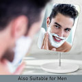 Miniatyrbild 6 av 6: Sminkspegel med stativ - Justerbar flexibel - 360° rotation hopfällbar