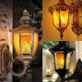 Miniatyrbild 5 av 5: Led Flame Effect Fire Light Bulb, Upgraded 4 Modes Flickering Fire  Decorations Lights, E26 Base Flame Bulb With Upside Down Effect(2 Pack)