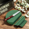 Miniatyrbild 3 av 5: 4 st Rund Blomsterfoam, Torkad Blomsterfoam Block för Konstgjorda Blommor, Torkad Blomsterfoam Tegel, Grön Blomsterfoam Svamp, Färsk Blomsterarrangemang