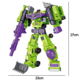 Miniatyrbild 3 av 5: Transformed Constructicon Devastator Set 6 i 1 Leksaker - Orange