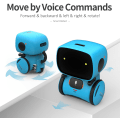 Miniatyrbilde 4 av 7: Interaktive smarte robotleker, intelligente robotleker for barn, jenter og gutter, robotleker for barn fra 3 år og oppover, stemmestyring og berøringssans, dans Blue