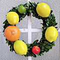 Miniatyrbillede 2 af 5: 20 stk. Kunstige citroner Falske citroner Kunstige citroner Frugter i gul 3 tommer lang x 2 tommer bred