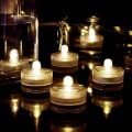 Miniatyrbillede 1 af 5: Nedsænkelige LED-lys, te-lys, mini-nedsænkelige LED-lys, vandtætte undervands-LED-lys til bryllup, hjem, vase, festivaldekoration 26 stk.
