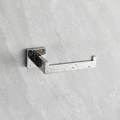 Miniatyrbillede 4 af 4: Toiletpapirholder til vægmontering Premium 304 rustfrit stål Toiletpapirholder til badeværelse Rustfrit firkantet