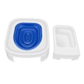 Miniatyrbillede 1 af 4: Katte Toilettraeningssystem Genanvendelig Plast Sandkasse Måtte Katte Træner Genanvendelig Automatisk Træner Blue