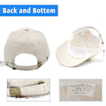 Miniatyrbilde 4 av 7: Baseball Cap for Menn og Kvinner Beige