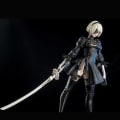 Miniatyrbilde 3 av 4: 27,5 cm Nier Automata 2b Yorha nr. 2 Type B Smll Sword PVC Action Collectible Model Figurine Voksen Samleobjekt - med eske