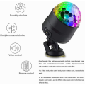 Miniatyrbilde 2 av 5: Oppgrader fullfarger discokulelys DJ-lysshowlys LED mini-festlys dekorasjonslys gavelys magisk lys lydaktivert autom
