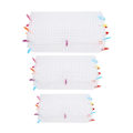 Miniatyrbilde 2 av 5: 3 stk/sett Broderi Mesh Sheet Diy Praktisk Plast Håndverk Veske Mesh Strikkeark For Hjem Mengxi