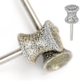 Miniatyrbillede 3 af 5: 2 stk. Diamant Hundesømfil Bits Til Roterende Værktøj Passer Til Dremel
