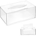 Miniatyrbillede 1 af 5: Akryl Servietbeholder, Servietholder, Servietdispenser, Klar, Placeret I Soveværelset, Badeværelset, Stuen