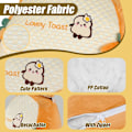 Miniatyrbilde 4 av 7: Lesepute 60 x 45cm/23.6×17.7in for Reading Relaxing Watching TV - Toast