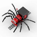 Miniatyrbillede 4 af 5: Chooo Chooo Byggelegetøjssæt, 260 Dele Gyser Spil Spider-Tog Byggeklodser til Legetøj