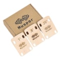 Miniatyrbillede 1 af 5: 3 stk. elektrisk guitarhals shims ahornplade .25/.5/1 graders udskiftningsdele