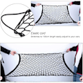 Miniatyrbillede 2 af 5: Bil Cargo Net, Bagagenet Justerbar Elastisk Organizer Net, Nylon Bagagerumsopbevaringsnet, Universal Pasform til Bil Bagagerum Køretøj Van SUV (27,5'' x 27,5'')