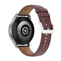 Miniatyrbillede 4 af 5: Til Garmin Vivoactive3 musik-præget ur i ægte læder - Red
