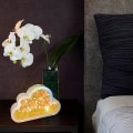 Miniatyrbillede 3 af 5: Cloud Mirror Tulip Lampe, Diy Håndlavet Led Tulip Natlampe, Simuleret Blomst, Soveværelse Sovebord Lampe, Skrivebords Ornamenter Pink