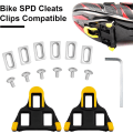 Pikkukuva 4 / 5: SPD-klossit pyöräilykenkiin, pyöräklossit yhteensopivat Shimano-klossien kanssa SPD-SL-järjestelmäkengille - 6 asteen kellunta