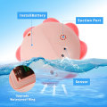 Miniatyrbild 6 av 7: Baby badleksaker för 1 2 3 år gamla pojkar flickor, LED automatisk spray vatten bläckfisk lyser upp badkar simbassäng leksaker presenter för småbarn 0-6 månader Pink Octopus