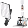 Miniatyrbillede 1 af 5: 60 LED-videolys, 3200-5600k 3 lystilstande og lysstyrke 10 niveauer dæmpbar Cri95 + High Power Panel Light, indbyggede batterier til telefon, Iphone, A