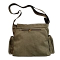 Miniatyrbild 4 av 5: Totoro Canvas Budskap Väska Tecknad Studentbok Messenger Väska Multi-Pocket - Black