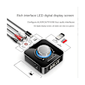 Miniatyrbillede 2 af 5: LED Smart Digital Display Bluetooth Adapter Bluetooth 5.0 Audio Receiver Transmitter 2 I 1 Aux Audio Adapter Converter