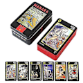 Miniatyrbild 3 av 5: Iron Box Manara Oracle Kort Tarot Öde Spådom Lek Sällskapsspel Med Manual