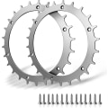 Miniatyrbilde 1 av 5: Pakke med rustfrie stålpigger for Bosch Indego Xs 300 400 500 M700 gressklipper, fint avgradet med trekkforbedring for robotgressklipper, 14 rustfrie stålpigger