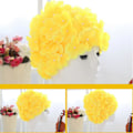 Miniatyrbilde 4 av 5: Svømmehette - Håndlaget Blomster Svømmehette For Voksne, Basseng Strand Svømming Badehette yellow