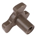 Miniatyrbillede 5 af 5: 2 stk. 17mm Mikrobølgeovn Pladespiller Rulle Guide Support Kobling Bakke Aksel Hfmqv