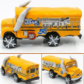Miniatyrbillede 2 af 5: Pixar Cars 3 Oversized Deluxe Diecast Collection Miss Fritter Modelbil - Yellow
