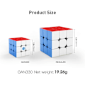 Miniatyrbilde 4 av 7: Mini Speed Cube Nøkkelring, 3x3 Nøkkelring Cube Mini Original Magic Cube for Barn og Voksne