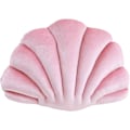 Miniatyrbilde 1 av 7: Skallputer Clam Pute Gulvputen Multifunksjonell Kastpute for Sofa Seng Slitesterk, Rosa