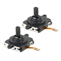 Miniatyrbillede 1 af 5: 1 par 3d analog-rocker tommelfinger joystick til Facebook-oculus Quest 2 VR-controller