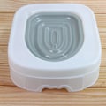 Miniatyrbillede 2 af 4: Katte Toilettraeningssystem Genanvendelig Plast Sandkasse Måtte Katte Træner Genanvendelig Automatisk Træner Gray