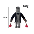 Miniatyrbillede 4 af 5: Skibidi Toilet Toy Plys, speakerman Plys Horror Game Fyldte Plysdyr Dukke Legetøj Samleobjekter Gaver Til Børn Samlere A