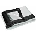 Miniatyrbilde 3 av 5: Transparent presenning 2x2 meter, ekstra sterk presenning, transparent presenning for drivhus