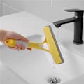 Miniatyrbilde 4 av 5: 3 i 1 Vindusvasker med Squeegee, Sprayflaske for Bil, Innendørs, Utendørs, Fliser og Glass, Multifunksjonelt Rengjøringssett - Spray, Tørk, Squeegee (Gul)