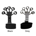 Miniatyrbild 3 av 4: Gripster Grip Gloves Silicone Grip Strengthener -Finger Stretcher Trainer - Grey